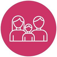 Family Vector Icon Style