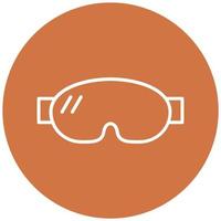 Goggles Vector Icon Style