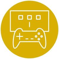 Console Game Vector Icon Style