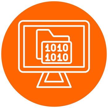 codificador vector icono estilo