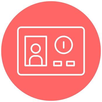 intercomunicador vector icono estilo