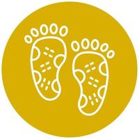 Reflexology Vector Icon Style