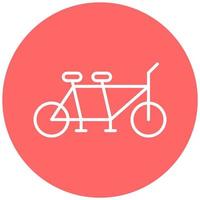 Tandem Vector Icon Style