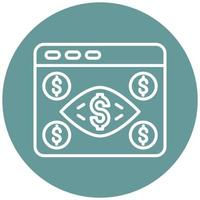 Cost Per Mille Vector Icon Style