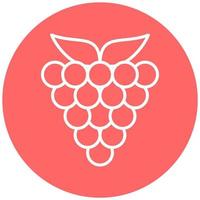 Raspberry Vector Icon Style