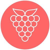 Raspberry Vector Icon Style