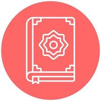 Quran Vector Icon Style