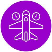 Jet Lag Vector Icon Style