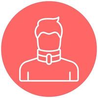 Broken Neck Vector Icon Style