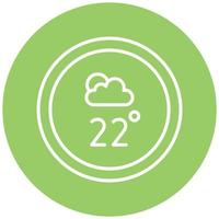 Thermostat Vector Icon Style