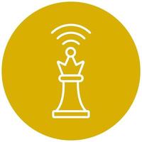 Smart Chess Vector Icon Style