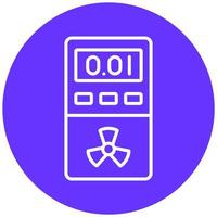 Dosimeter Vector Icon Style