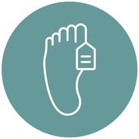 Corpse Vector Icon Style