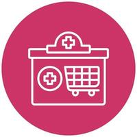 Medical Ecommerce Vector Icon Style