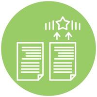 Differentiation Vector Icon Style