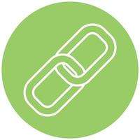 Link Building Vector Icon Style