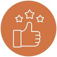 Satisfaction Guarantee Icon Style vector