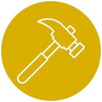 Hammer Icon Style vector