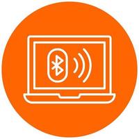 Bluetooth Icon Style vector