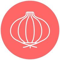 Onion Vector Icon Style