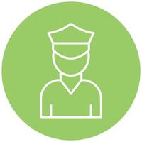 Gate Keeper Icon Style vector