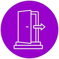 Exit Icon Style vector