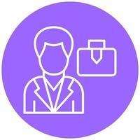 Field Sales Icon Style vector