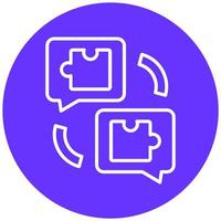 Compromising Icon Style vector