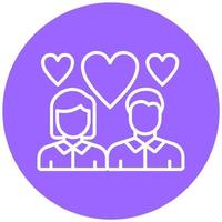 Relationship Icon Style vector