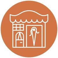 Tailor Shop Icon Style vector