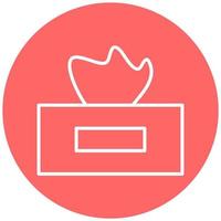 Tissue Paper Icon Style vector