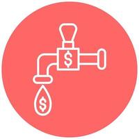 Liquidity Icon Style vector