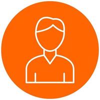 Man Icon Style vector
