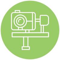 Camera Gimbal Icon Style vector