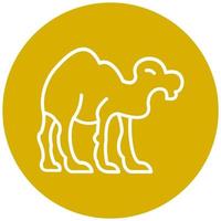 Camel Vector Icon Style