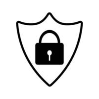 Abstract security vector icon illustration