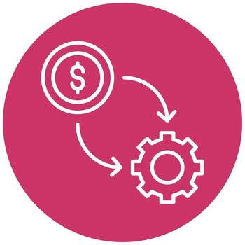 conversión Velocidad optimizar vector icono estilo