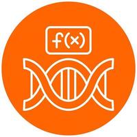 Functional Genomics Vector Icon Style