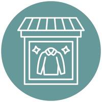 In Store Display Vector Icon Style