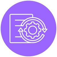 Policy Deployment Vector Icon Style