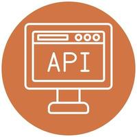 marco de referencia vector icono estilo