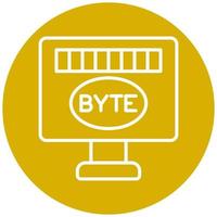 Byte Vector Icon Style