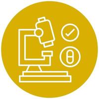 Drug Discovery Vector Icon Style