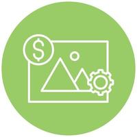 Project Image Vector Icon Style