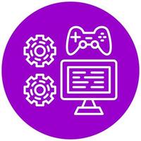 Game Mod Manager Vector Icon Style