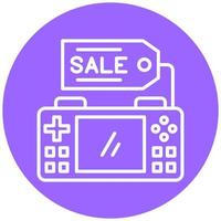 Black Friday Sale Vector Icon Style