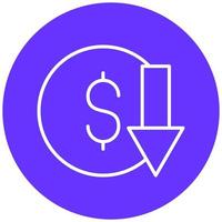 Minimum Wage Vector Icon Style