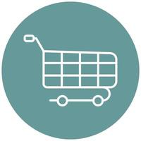 Shopping Cart Vector Icon Style