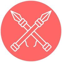 Lance Vector Icon Style