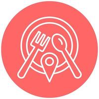 Local Cuisine Vector Icon Style